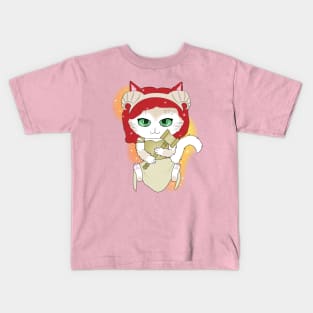 Zodiac Astrology Horoscope Star Sign Cat - Aries Kids T-Shirt